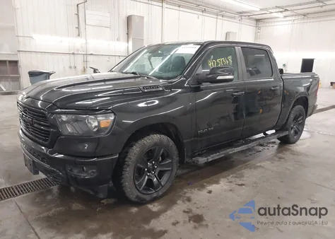 2020 Ram 1500 Big Horn 4X4 5'7 Box из США, поврежденный, VIN 1C6SRFFT0LN347264